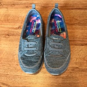 Skechers memory foam air cooled slip on shoes!